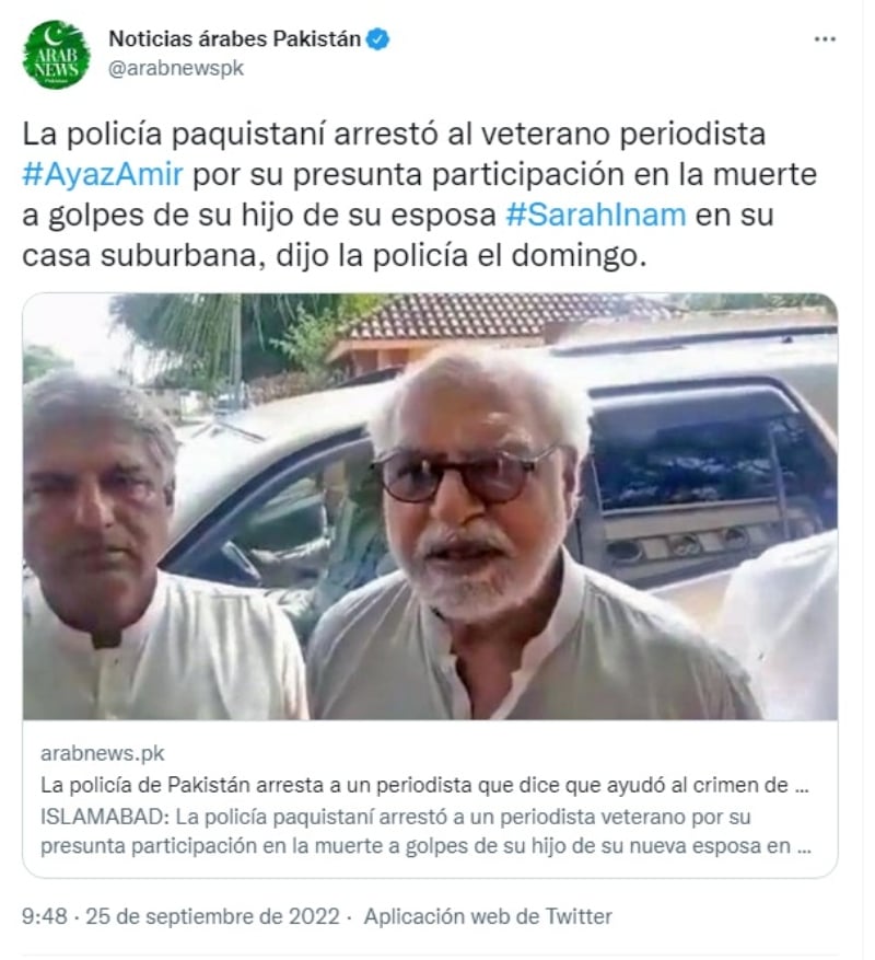 ¿Fue cómplice de su hijo?