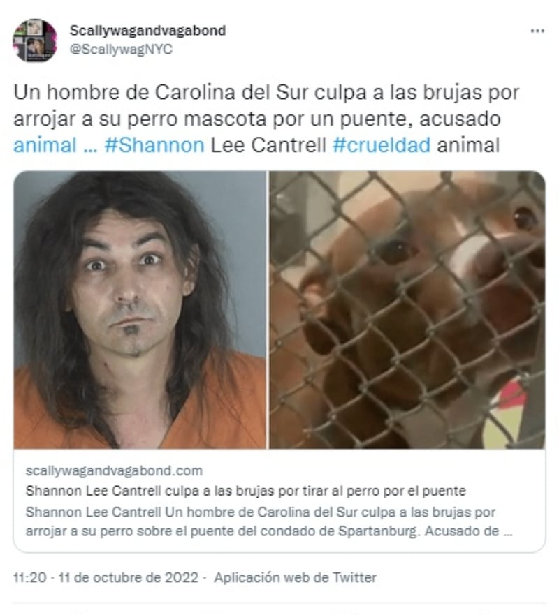 El sujeto fue detenido