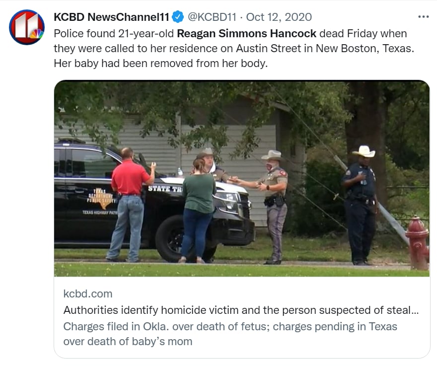 asesinato mamá Texas