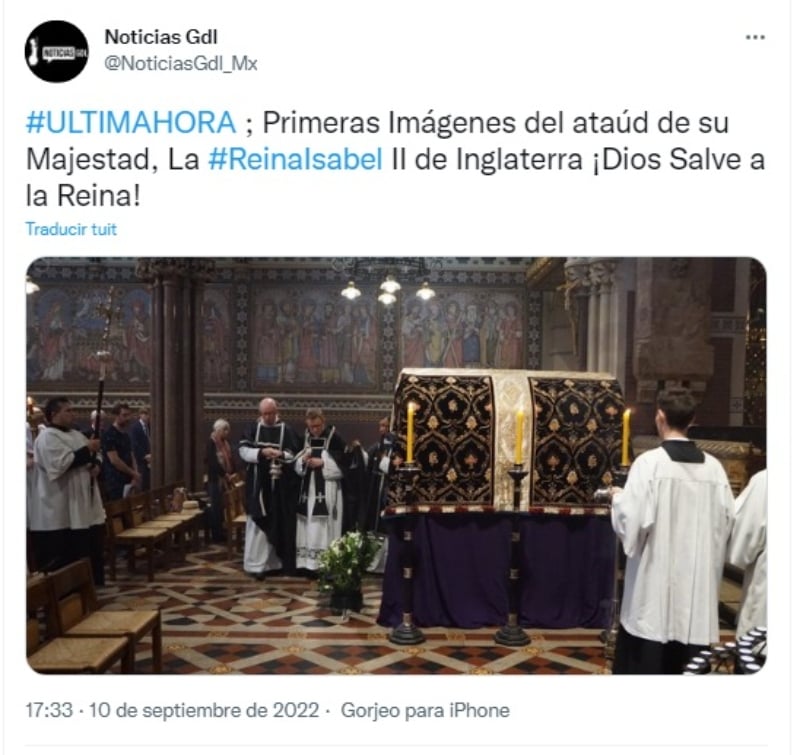 Queen Elizabeth II Coffin: Details of the coffin