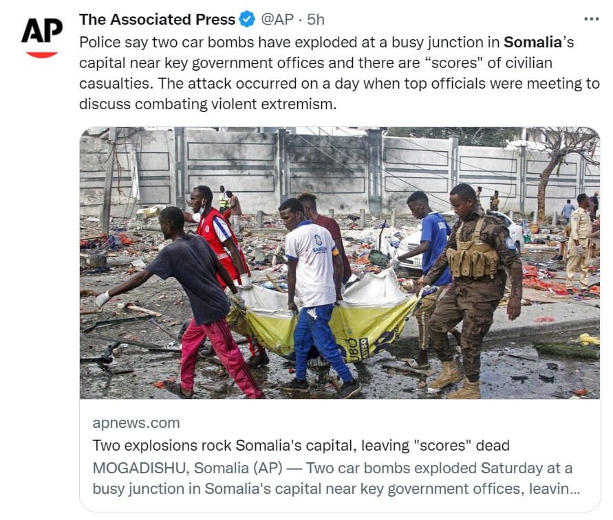 Coches bomba Somalia