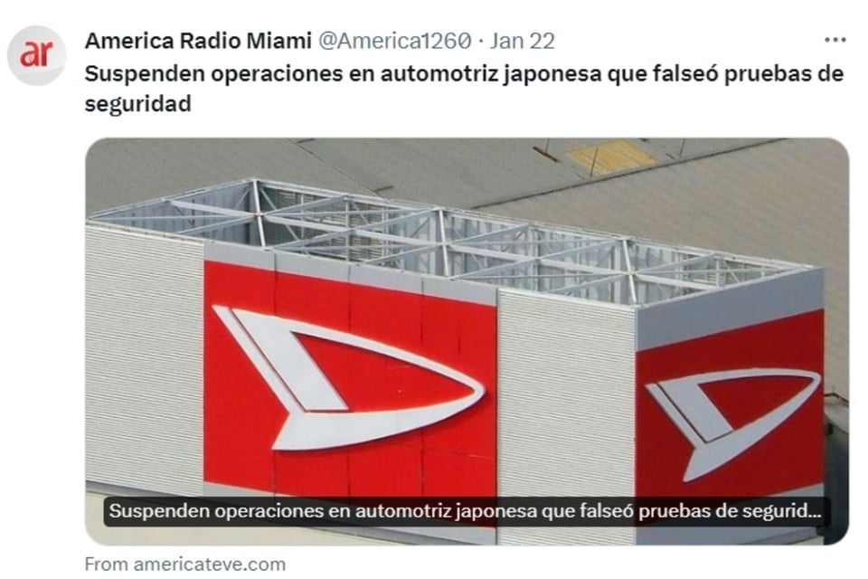 Ford detachment of parts, Japanese automotive, safety, Toyota, MundoNOW