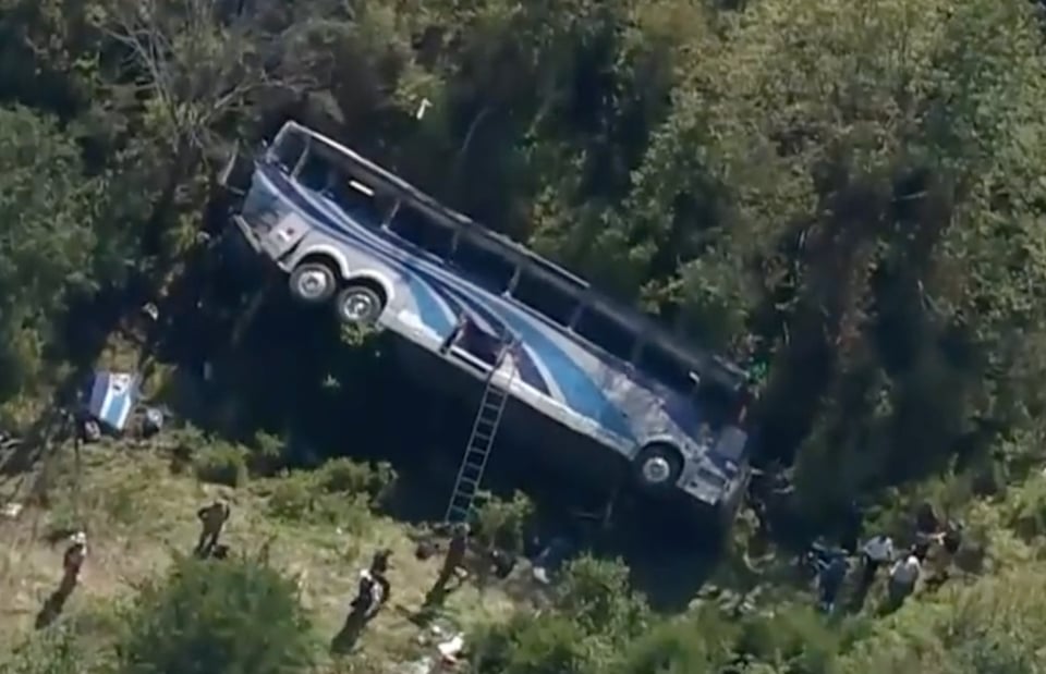 Accidente de autobús con niños deja saldo mortal en Nueva York