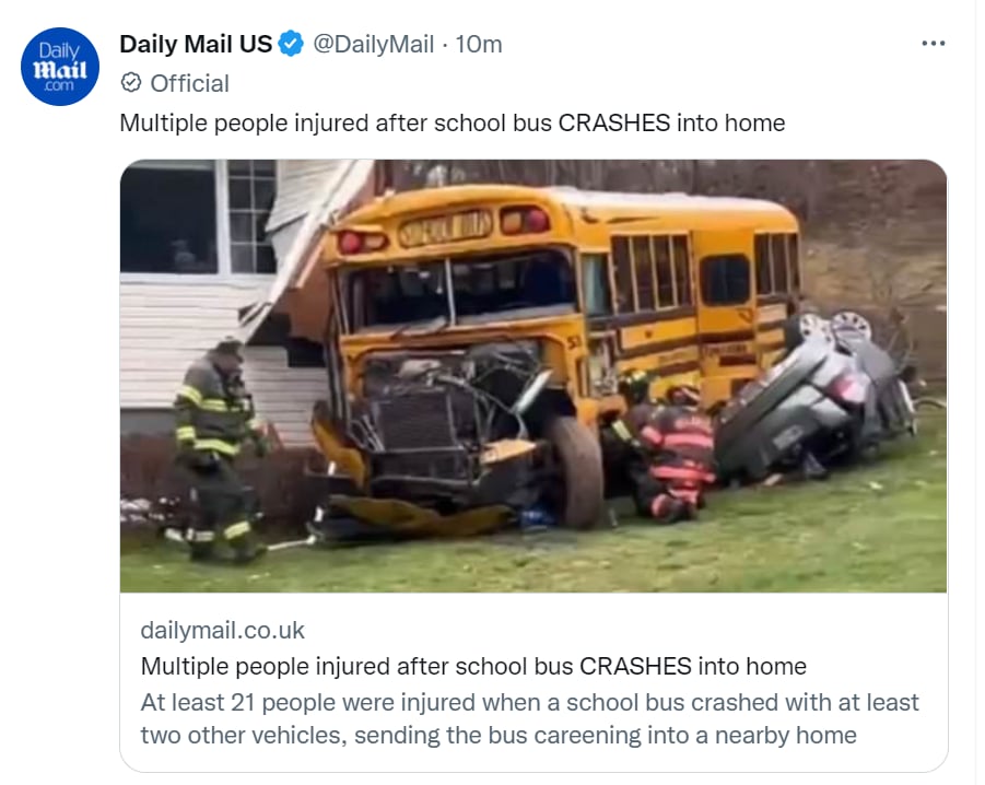 Choque autobús escolar