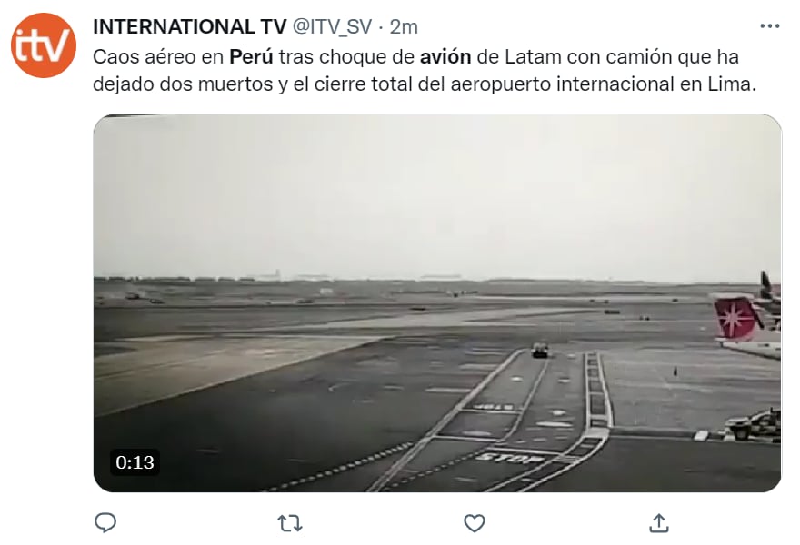 Percance aeropuerto