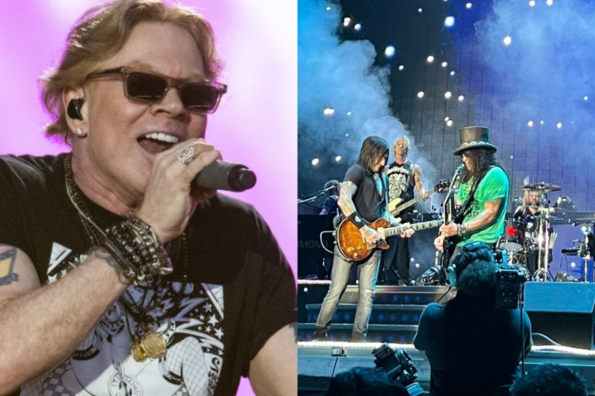 Axl Rose, Guns N' Roses, abuso sexual
