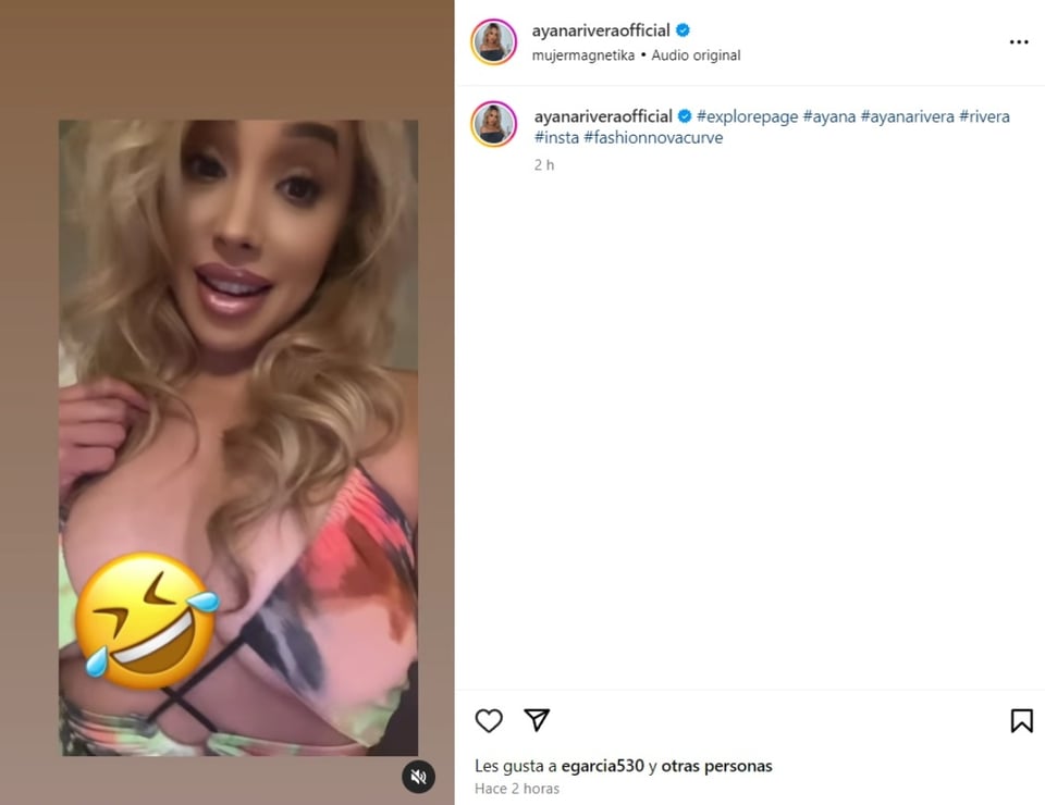Ayana Rivera hija Lupillo, Instagram, video, publicación, MundoNOW