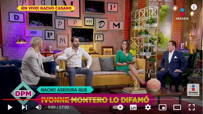 Nacho Casano arremete Ivonne