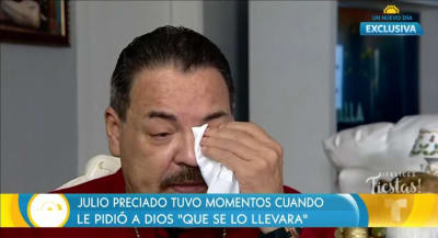 After suffering from coronavirus, he confesses that he asked God to die