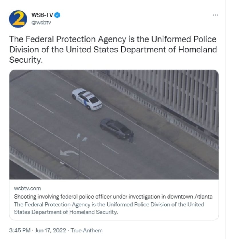 Tiroteo en el centro de Atlanta