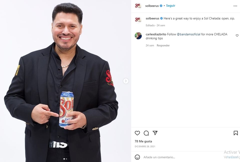 Banda MS cerveza Sol: Platícame para empezar de esta asociación con cerveza Sol