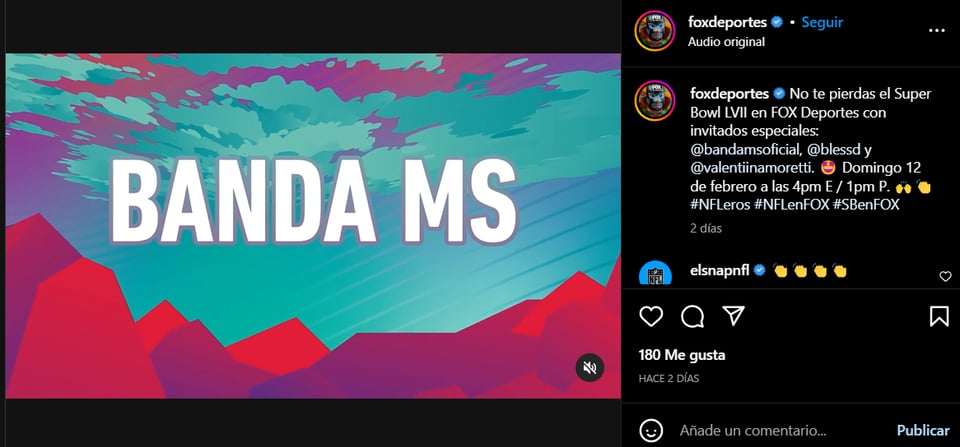 La Banda MS abrirá la transmisión del Super Bowl