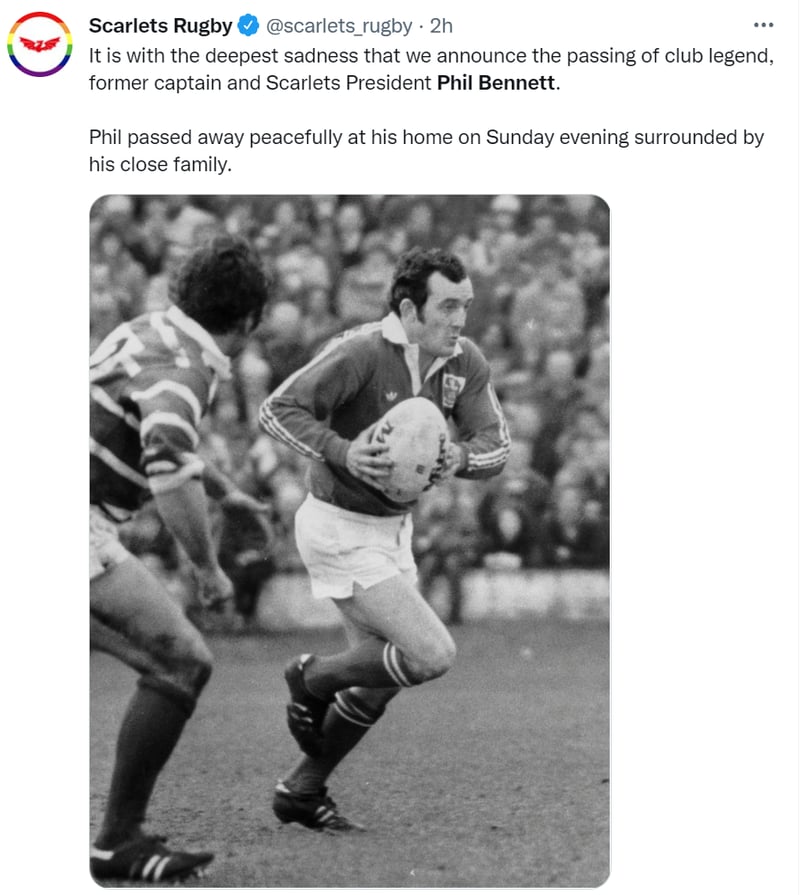 Muere Phil Bennett