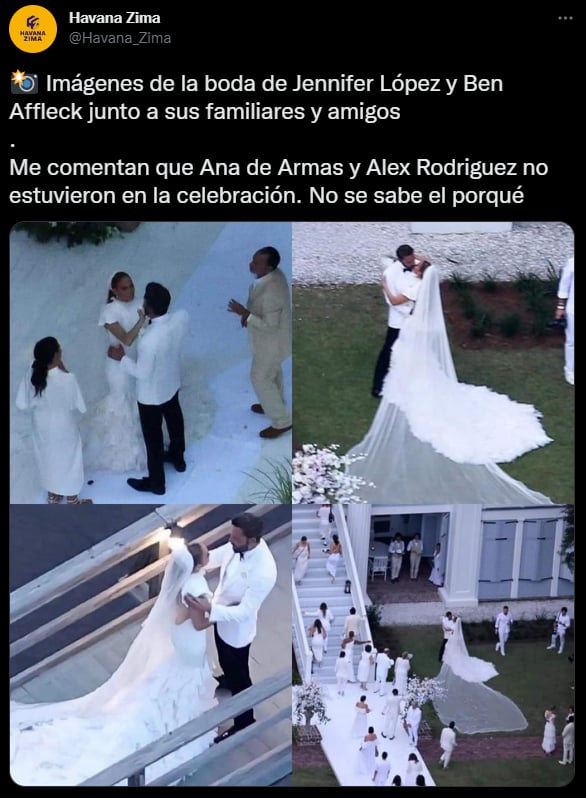 Ben Affleck y Jennifer López lucen un hermoso conjunto blanco