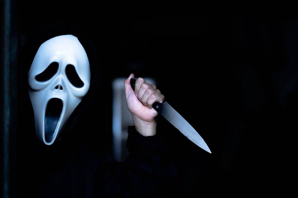 Scream, película, Wes Craven, clásico, cuchillo