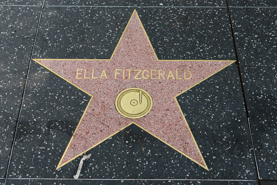 Ella Fitzgerald, paseo de la fama de Hollywood, celebridad, entretenimiento, MundoNOW