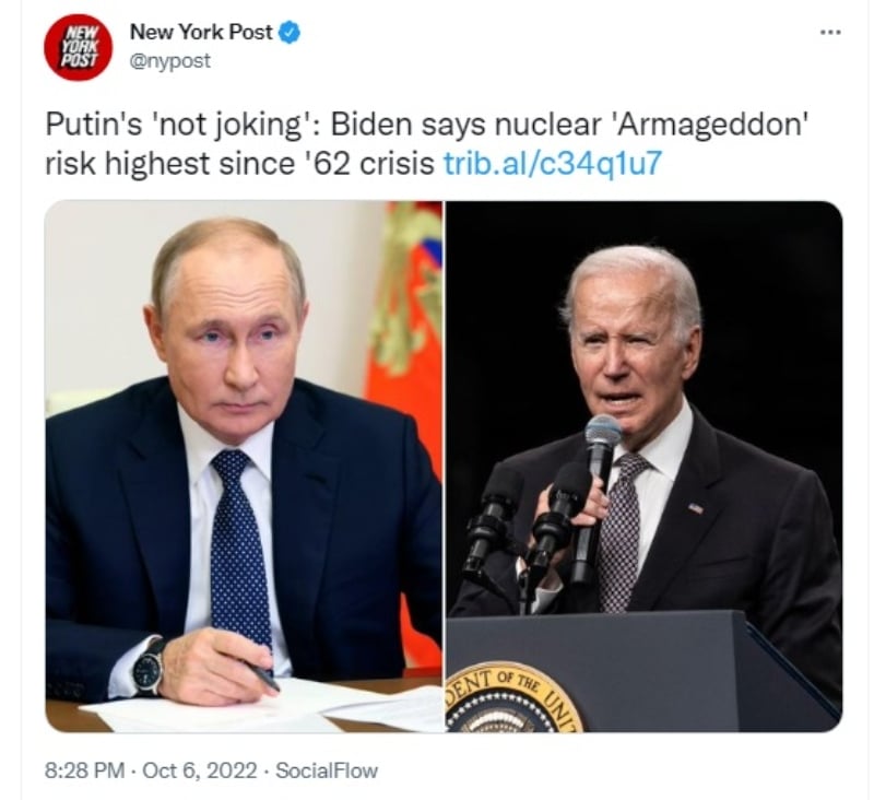 Las amenazas de Putin