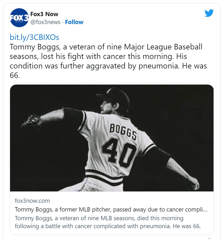 Muere Tommy Boggs