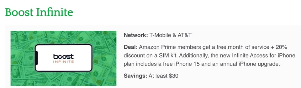 Boost Infinite, operated by T-Mobile, MundoNOW, Technology, Money