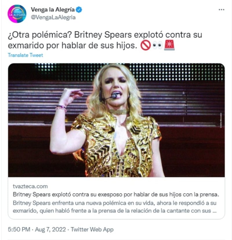 Britney Spears fue exhibida por su exesposo