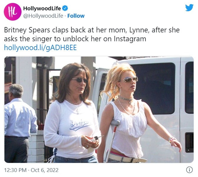 Britney Spears rejects mom's apology