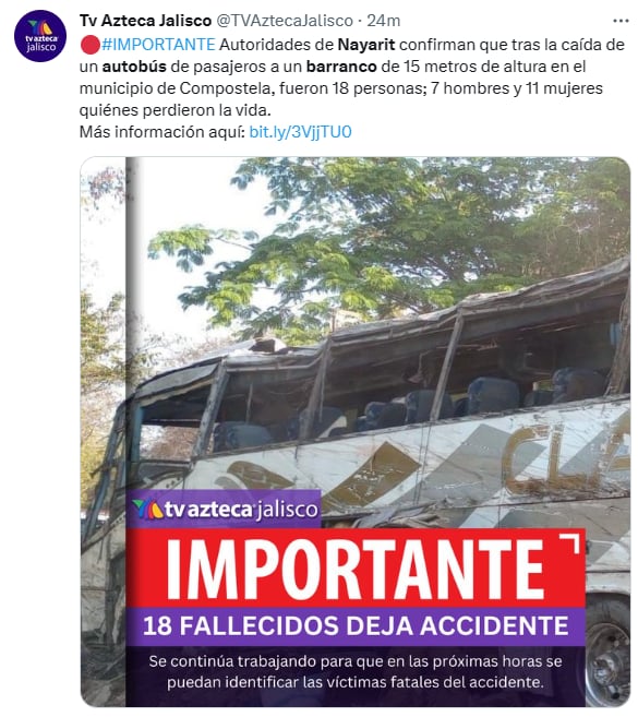 Accidente México