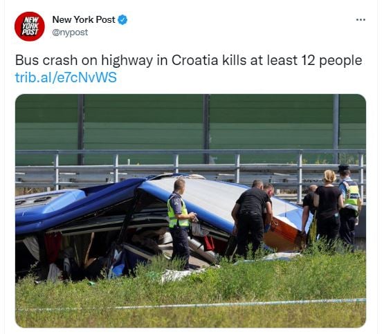 Tragedia en la carretera: accidente de bus deja 12 muertos