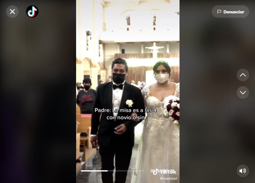 Woman confronts priest