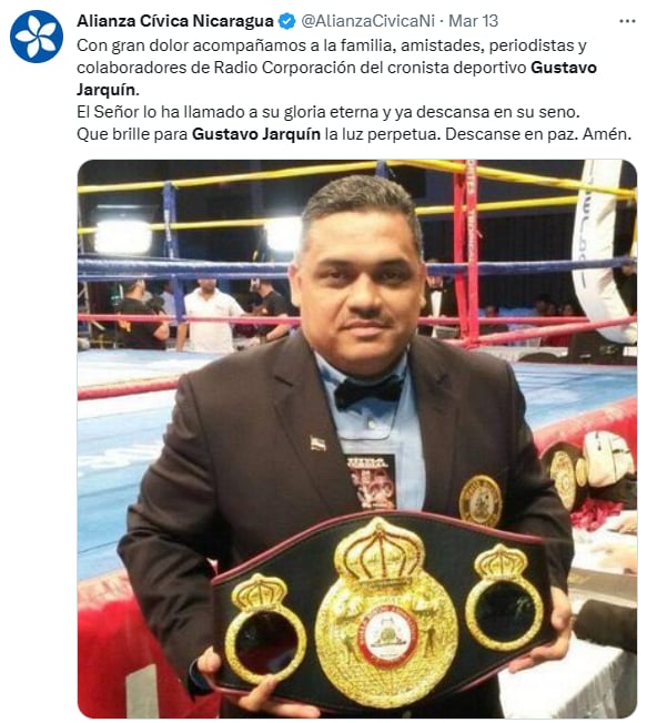 Muere periodista infarto boxeo