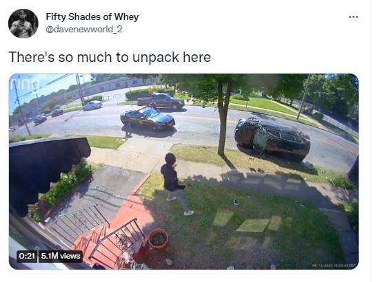“It looked like a movie”
