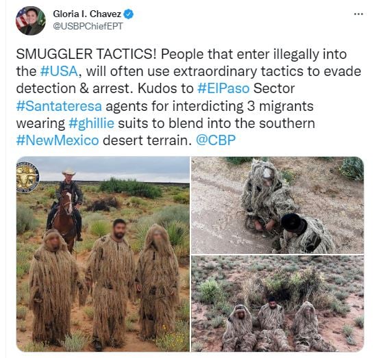 Atrapan a migrantes camuflados como ‘Chewbacca’