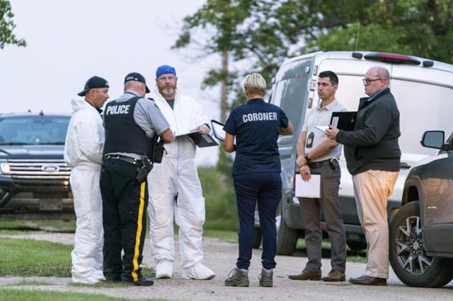 One of the suspects in Canada mass stabbing is found dead