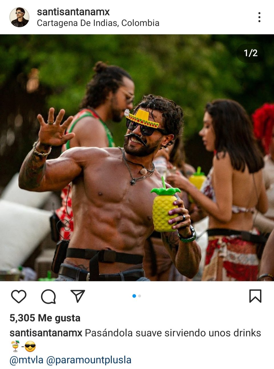 Santiago Santana Acapulco Shore cáncer mama