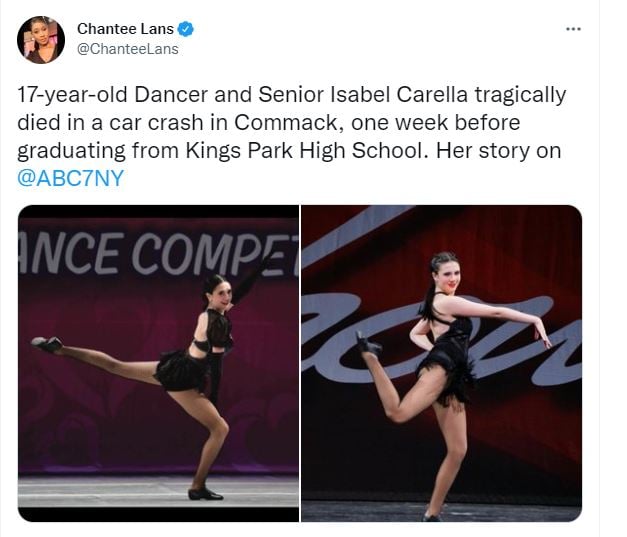Era una talentosa bailarina
