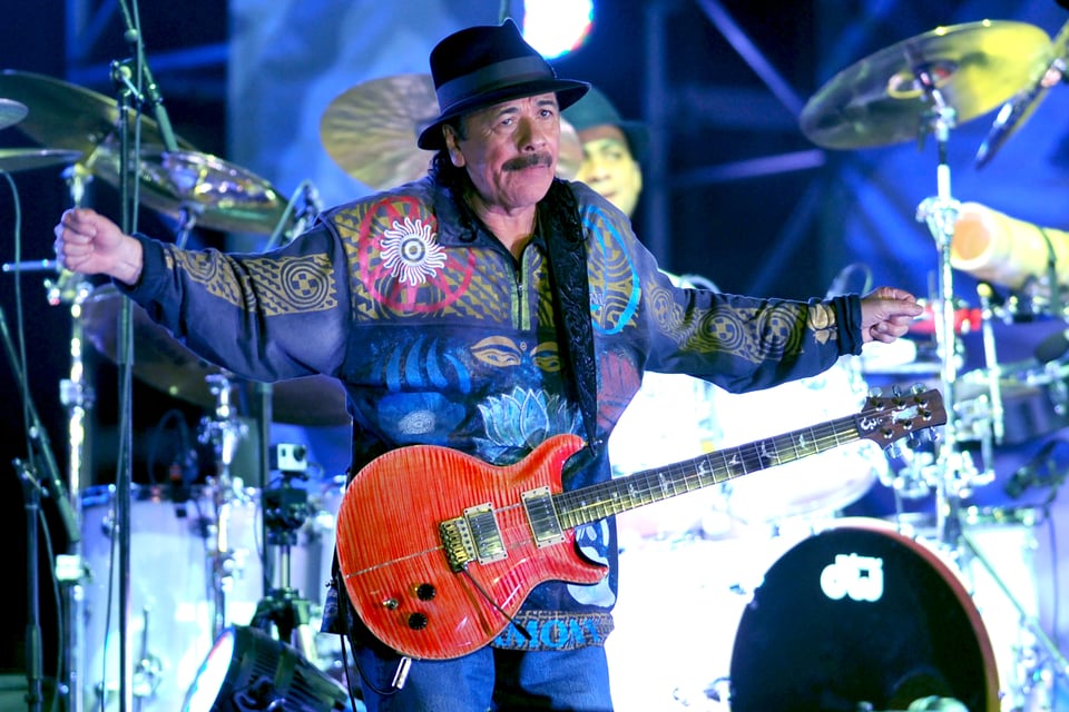 Carlos Santana is criticized for transphobic comments and issues an apology