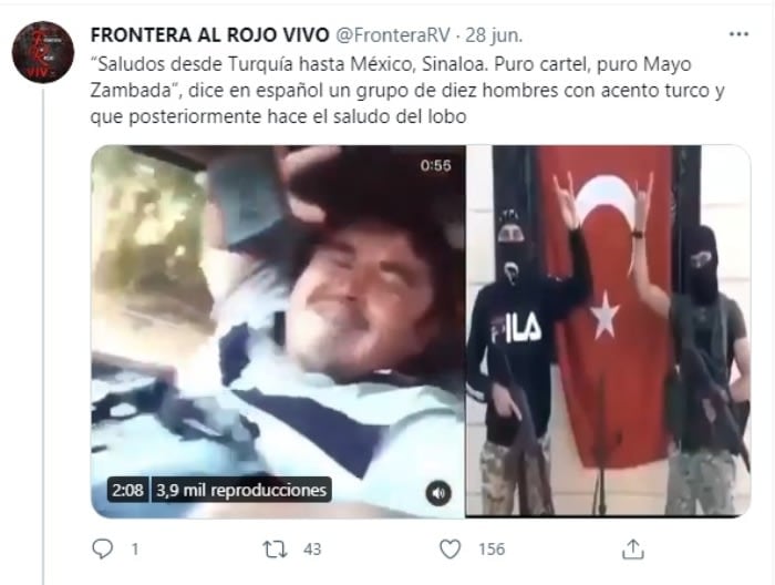 Turkish Mafia Threat Against CJNG Leader Mencho