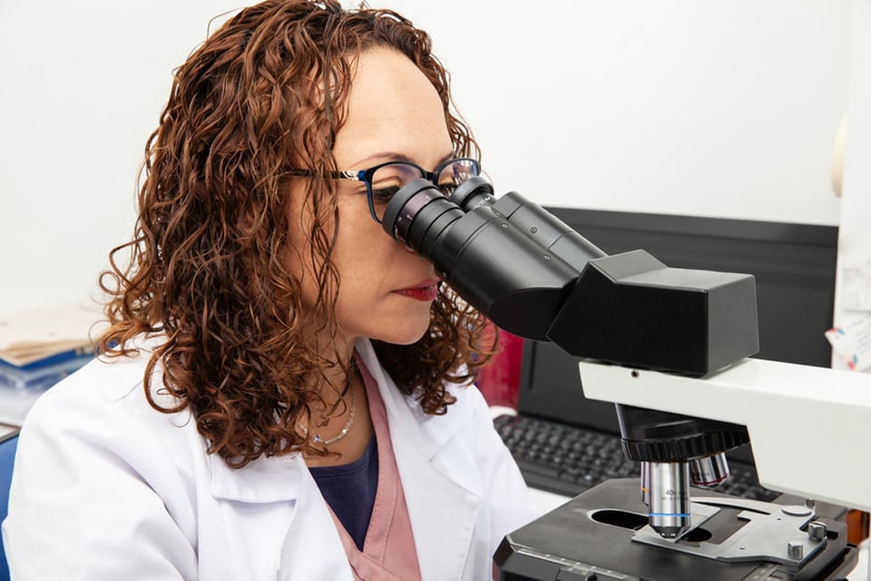 Doctor diagnosing a disease