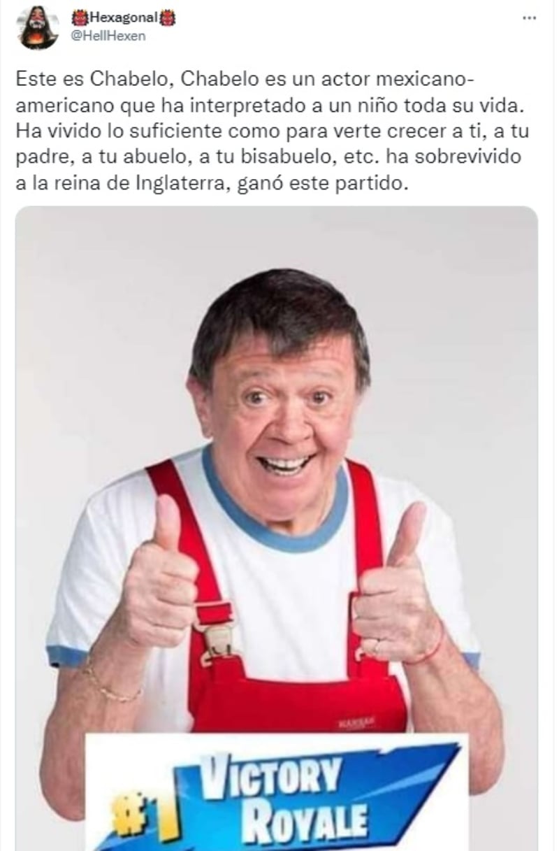 Circula el rumor de la muerte de Chabelo