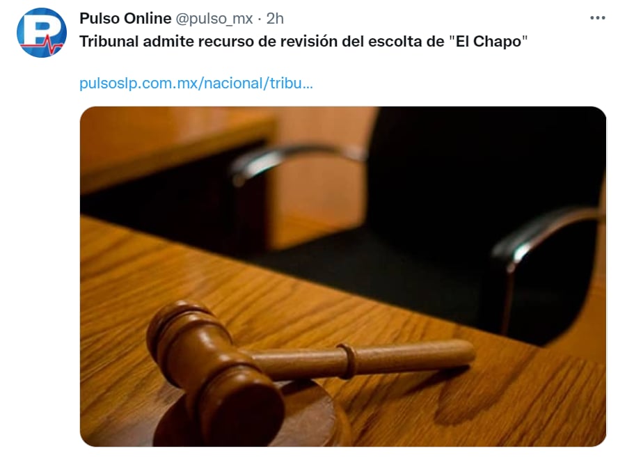 Escolta Chapo Guzmán