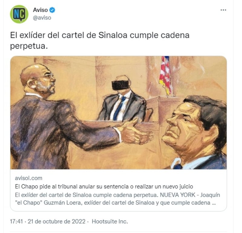 Fue condenado a cadena perpetua