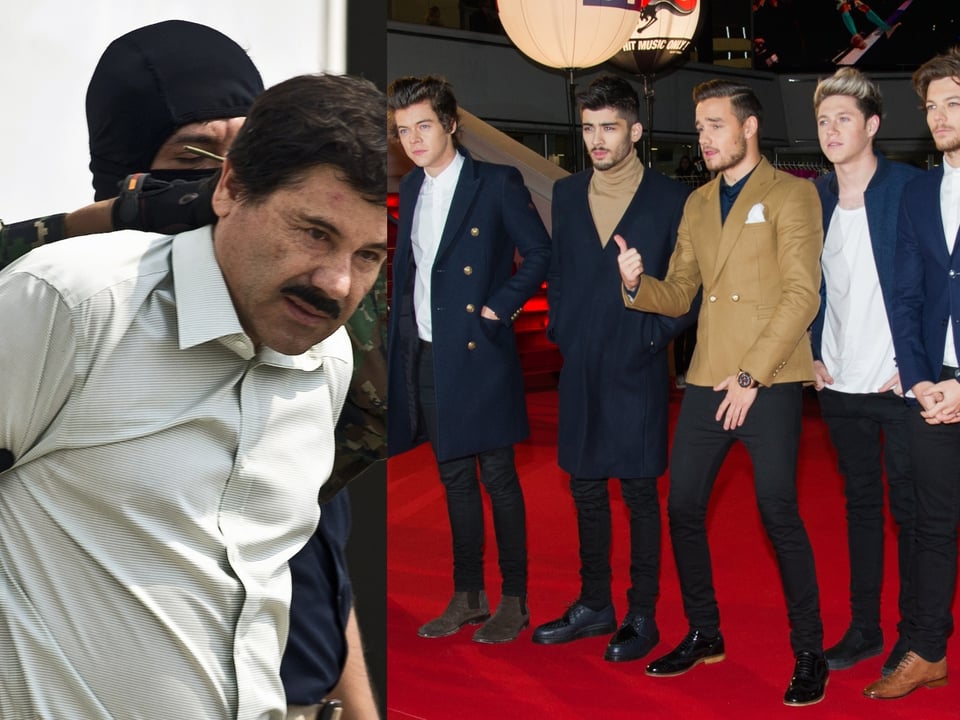 ¿»El Chapo» Guzmán llevó a México a One Direction?