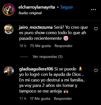 His followers react to his unexpected action