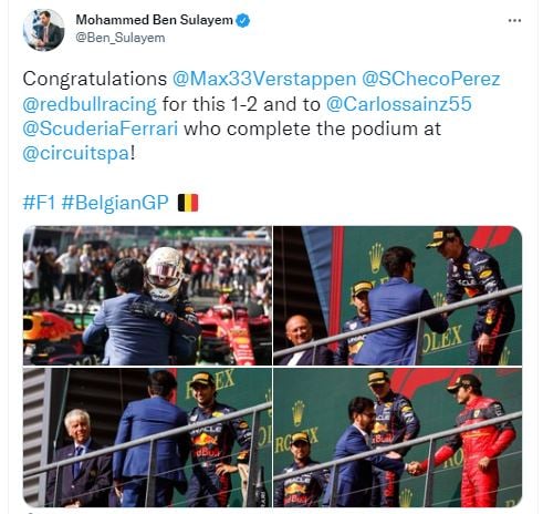 Max le ha sacado 93 puntos de diferencia a su compañero ‘Checo’ Pérez