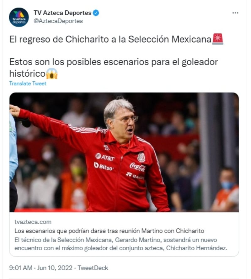 "Seguro haremos un zoom"