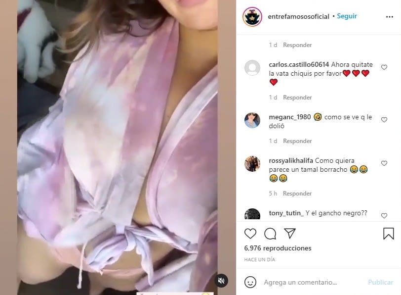 daughter Jenni Rivera Chiquis Rivera bata panties 3
