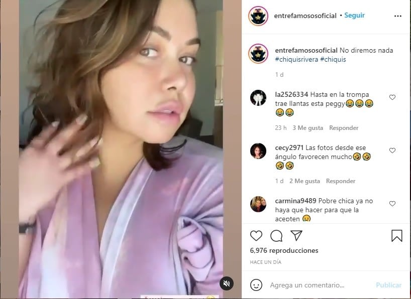 daughter Jenni Rivera Chiquis Rivera bata panties