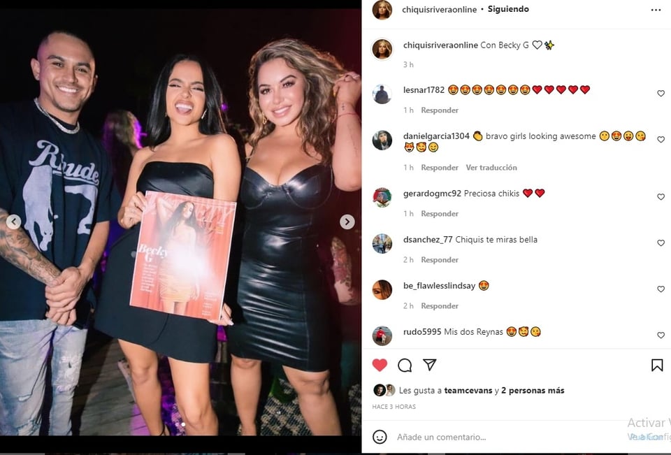 Chiquis presume su nueva figura en vestido de cuero