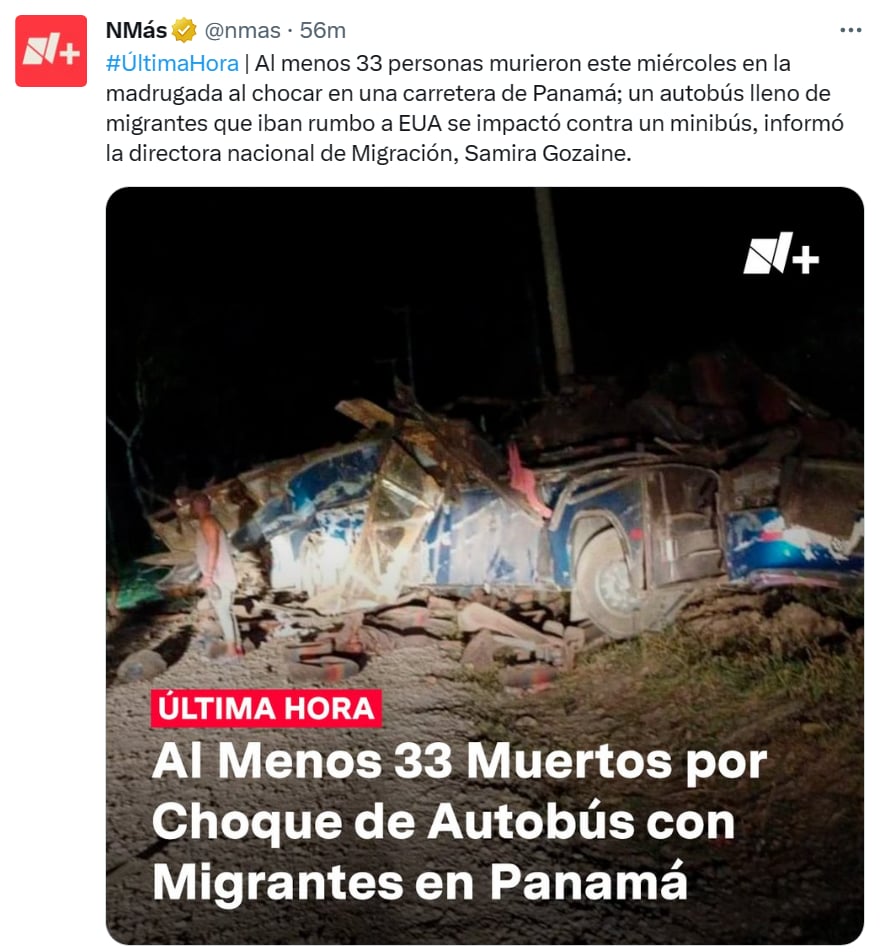 Cae autobús migrantes precipicio