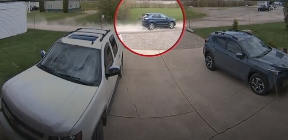 Driver, alcohol, tragedy, accident, Video crash at a children's party