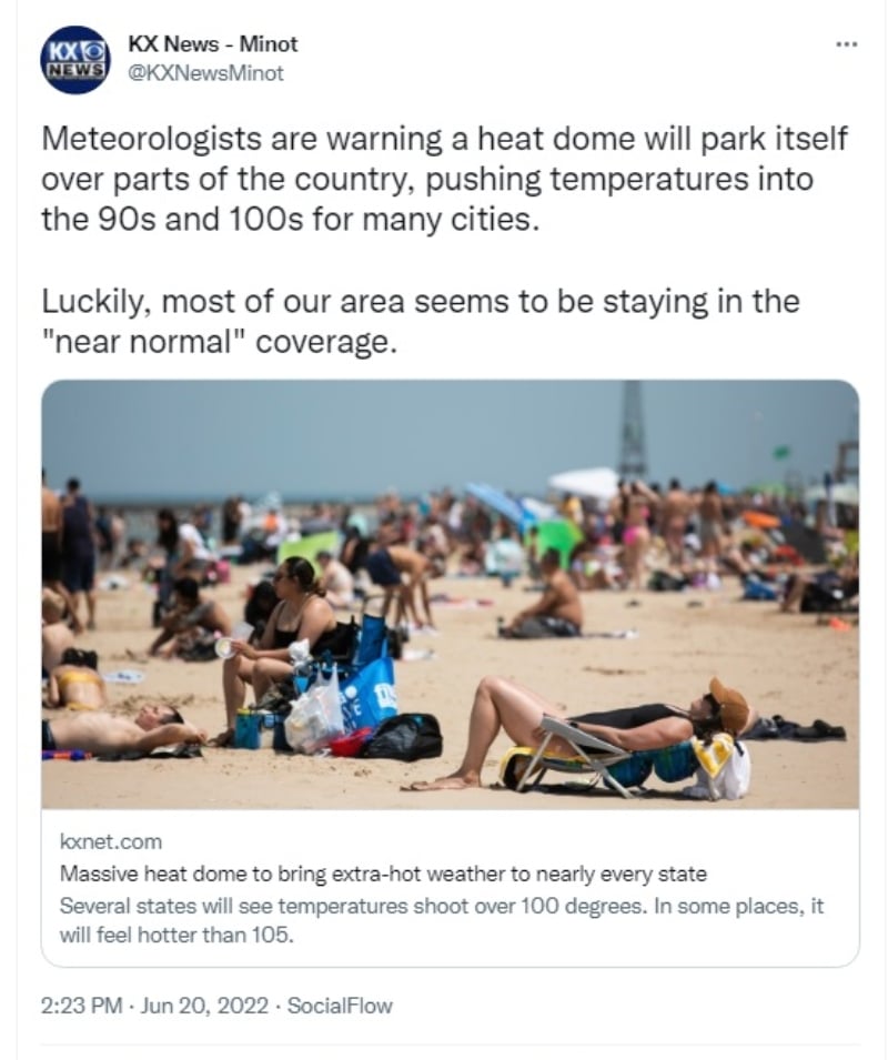Advertencia de altas temperaturas